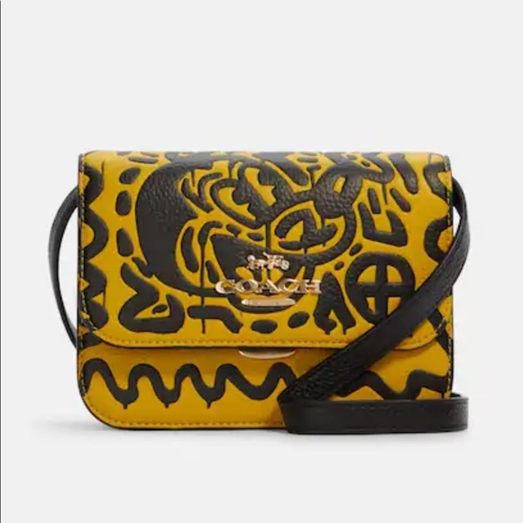 Coach Handbags - Coach Disney+Keith Haring Brynn Crossbody Ltd Ed Collectors new NWT
